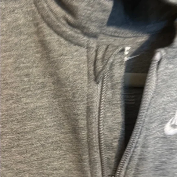Nike Gray Baby One Piece Zip Up - Picture 4 of 8